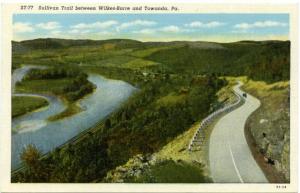 Sullivan Trail between Wilkes-Barre and Towanda - Pennsylvania
