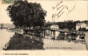 CPA Samois Le Pont de l'Ile FRANCE (1300874)