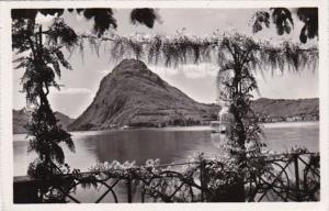 Switzerland Lago di Lugano e Monte San Salvatore 1951 Photo