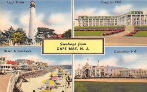 Greetings from Cape May, N. J., USA in Cape May, New Jersey