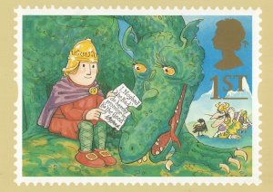 Noggin & The Ice Dragon Book from Peter Firmin Book RMPQ Stamp Postcard