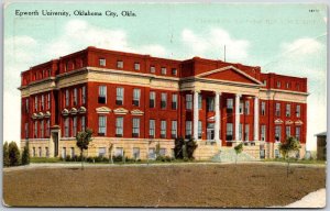 Epworth University Of Oklahoma City Oklahoma OK Front Building Postcard