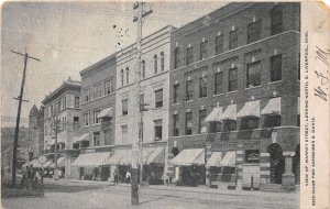 J63/ East Liverpool Ohio Postcard c1910 Market Street North Stores 100