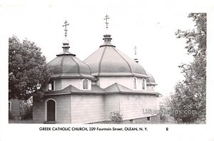 Greek Catholic Church - Olean, New York NY Postcard
