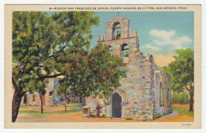 San Francisco de Espada 4th Mission, San Antonio, Texas United States