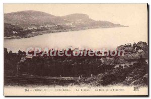 Postcard Old Corniche Esterel Le Trayas The Bay of Figarette