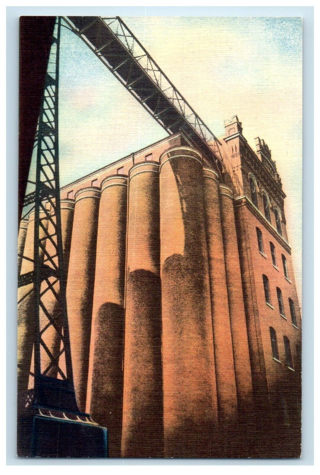 Grain Storage Elevators Anheuser Busch Storage St. Louis Missouri MO