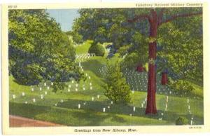 Vicksburg National Military Cemetery, Greetings from New Albany, MS, Linen
