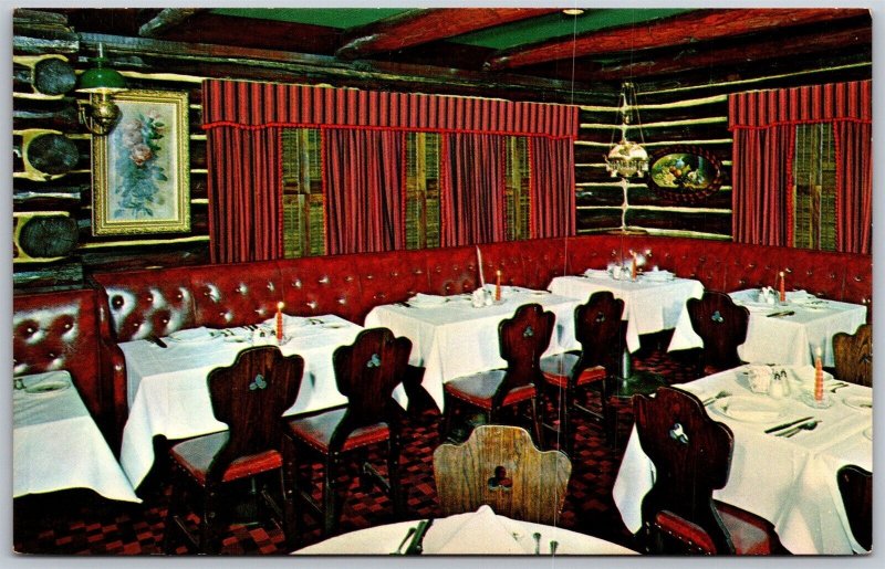 Vtg Convent Station New Jersey NJ Rod's 1890s Ranch House Restaurant Postcard