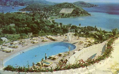 Virgin Islands - St. Thomas, Charlotte Amalie, Virgin Isle Hotel Swimming Pool