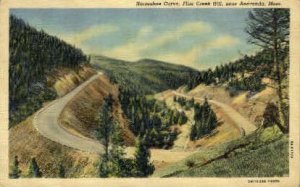 Horseshoe Curve in Anaconda, Montana