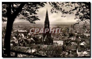 Modern Postcard Freiburg vom aus Schloberg