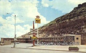 The Cliff Motor Lodge - Rawlins, Wyoming WY Postcard