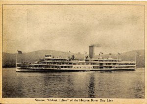 Hudson River Day Line - Steamer Robert Fulton