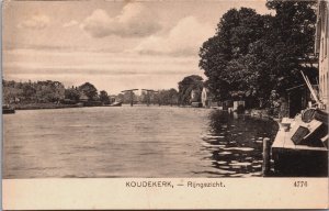 Netherlands Koudekerk Rijngezicht  Vintage Postcard C090