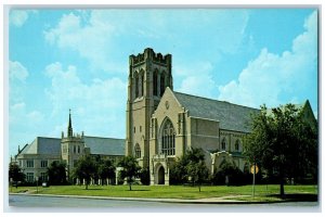 The Beautiful Higland Park Methodist Church Dallas Texas TX Vintage Postcard