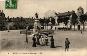 CPA TARBES Place de la Republique (414827) 