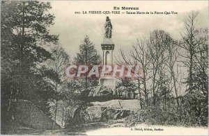 Old Postcard La Pierre Qui Vire St. Mary of Pierre Qui Vire