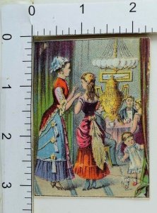 Dilworth's Coffee Parlor Scene Lovely Lady Girls Party Child Kitten F64