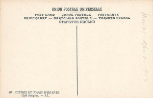 151339-Egypt, Scenes et Types d' Egypte, Cafe Indigene