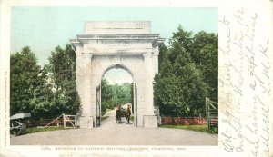 Postcard Mississippi Vicksburg  Military Cemetery  Detroit Photographic  23-4166