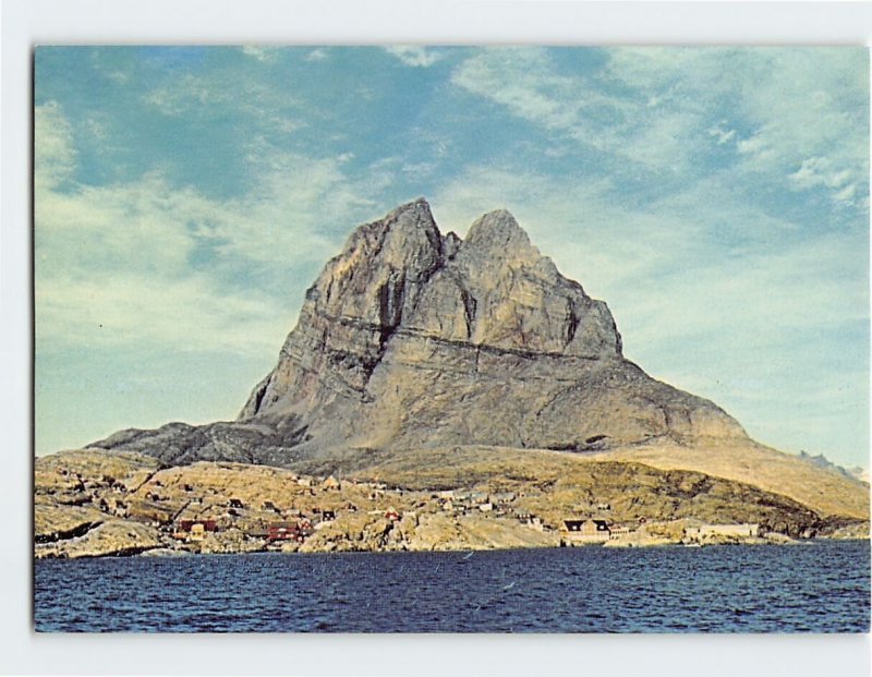 Postcard View of Umanak from the fiord, Umanak, Greenland