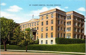 St. Vincent Hospital Billings Montana Postcard