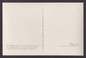 Vintage Postcard Netherlands Zuiderzee Works Afsluitdijk