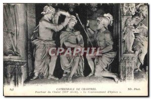 Postcard Old Chathedrale Chartres Circumference of XVi Choir century Coronati...