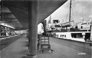 C029 France, Boulogne the marine station vintage postcard