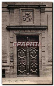 Old Postcard Montauban Musee Ingres Gate Entrance