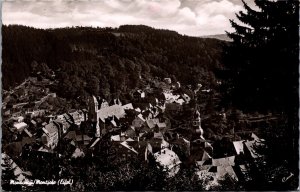 Germany Monschau Montjoie Eifel Vintage RPPC 09.80