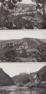 Vianden Luxembourg Chateau 3x Real Photo Postcard s