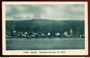 dc930 - ITALY Riposto 1910s Panorama dal Mare con l'Etna. Sicily