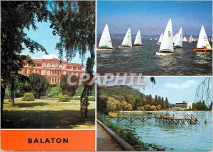 Postcard Modern Balaton Lake Balaton Greeting from