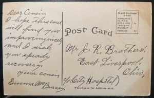 Vintage Postcard 1907-1915 M.E. Church, Quaker City, Ohio (OH)