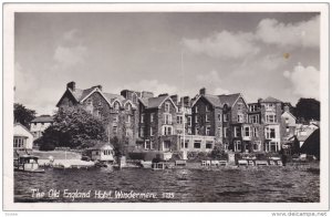 RP; WINDERMERE, Cumbria, England, United Kingdom; Old England Hotel, PU-1955