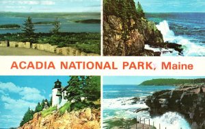 Vintage Postcard Acadia National Park Recreational Area Maine Bromley & Co. Inc.