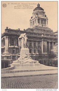 Monument Of The Schoolship (Court Of Justice), BRUXELLES, Belgium, 1900-1910s