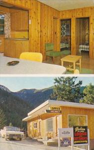 Canada British Columbia Radium Hot Springs Lodge & Cottages  1963