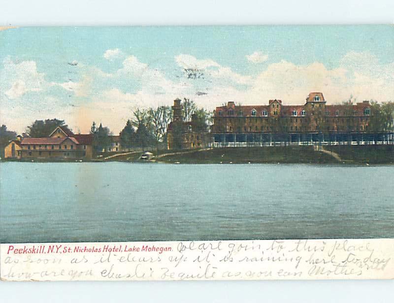 Pre-1907 SAINT NICHOLAS HOTEL Peekskill New York NY A2647