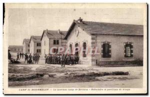 Old Postcard Mourmelon Le Grand Camp New Camp Divison Refectoire Militari and...