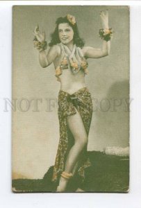 286287 MUTOSCOPE Pin-Up Girl HAWAII ACTRESS DANCER old Card