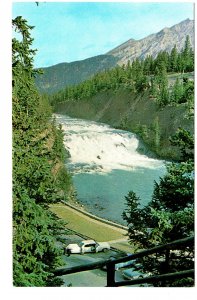 Bow Falls, Bow River, Banff National Park. Alberta Rockies