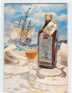 Postcard Bermuda Gold Liqueur