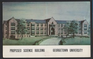 DC WASHINGTON Proposed Science Building Georgetown University pm1956 ~ Chrome