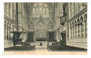 UK - England, Oxford. Keble College Chapel, Interior