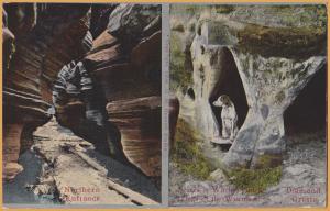 Wisconsin Dells, WIS., Scenes in the Witches Gulch, Diamond Grotto & North 1917