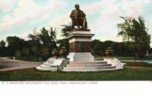 Vintage Postcard P.T. Barnum's When You Man Seaside Park Bridgeport Connecticut