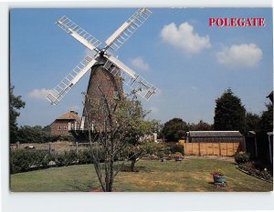 Postcard The Windmill, Polegate, England